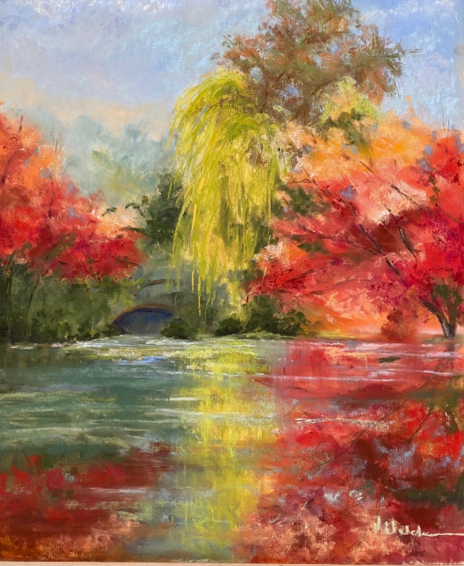 Riot of Red by artist Valerie Walden